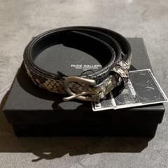 RUDE GALLERY レザーベルト30mm サイズ4（L）箱付 RUDE GALLERY レザーベルト30mm サイズ4（L）新品未使用品箱付