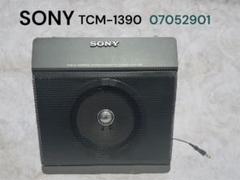 希少名機ソニーポータブルカセット TCM-1390 拡声機能内蔵 ベルト交換済み SONY ソニー TCM-1390 カセットテープレコーダー 拡声機能 録音