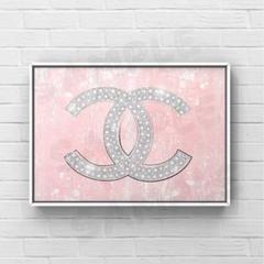 129 アートポスター CHANEL オマージュ