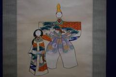 真作/深田呉城/立雛図/桐共箱付/布袋屋掛軸HE-386 真作/深田呉城/立雛図/桐共箱付/布袋屋掛軸HE-386 - メルカリ