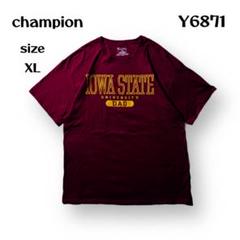 【即購入OK】champion 半袖Tシャツ　サイズXL レッド