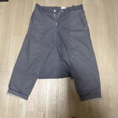 [美品]COMME des GARÇONSギャルソン　チェック柄サルエルパンツ COMME des GARCONS - COMME des GARCONS チェック サルエル