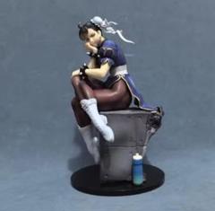 ストリートファイター春麗アニメフィギュア座りポーズ - メルカリ