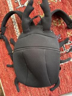 昆虫型 ブラック メッシュリュック