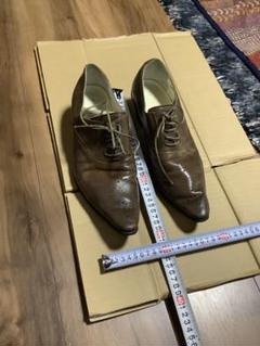 alfredoBANNISTERブラウン レザー シューズ 27、5cm