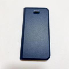 iPhone5 iPhone5s 手帳型 ネイビー カード ケース