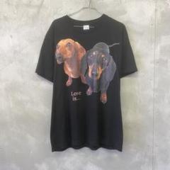 ミニチュアダックスフンド Tシャツ 犬 動物 アニマル柄