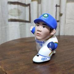 西武ライオンズ　松坂大輔　陶器　フィギュア 人形