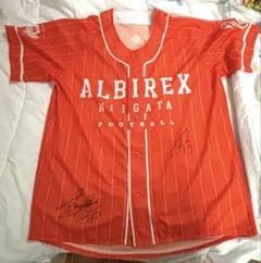 アルビレックス新潟 2023年製 サイン入りTシャツ 伊藤涼太郎