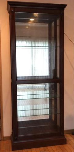 飾り棚　キャビネット キュリオケース　高さ196cm