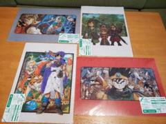 スクエニカフェ　ランチョンマット　ドラクエ3 後期　フルコンプセット 3種】ランチョンマット スクエニカフェドラゴンクエスト3コラボ