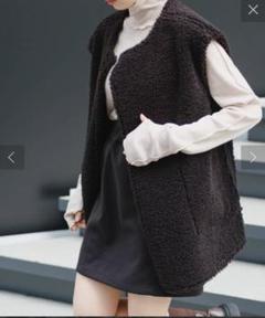 Kastane ボアベスト　リバーシブルのサムネイル