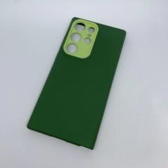Galaxy S23 Ultra ケース 深緑 グリーン