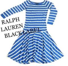 RALPH LAUREN BLACK【雑誌掲載】シルク100%ワンピのサムネイル