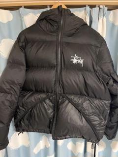Stussy ストゥーシーダウンブラックMサイズ　タグ付き　新品未使用 ☆送料・関税込☆Stussy☆Stussy MICRO RIPSTOP DOWN PARKA