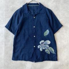 PALLAS PALACE パラスパレス シープレザーシャツ 花柄 2410037055078_1_b.jpg