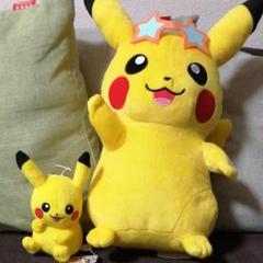 新品未使用デジモンテイマーズでっかいぬいぐるみ&ピカチュウ計3個セット