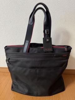 【美品】TUMI トュミ トートバッグ ブラック×レッド 日本限定モデル