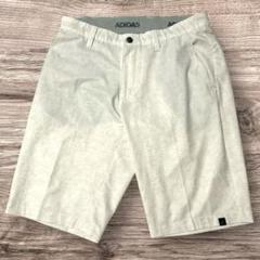 アディダス adidas ゴルフ ホワイトショートパンツ Mサイズ G196#