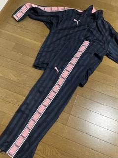 廃盤品　美品　PUMA プーマ　プージャ　ピンク　上のみ 廃盤 日本製 PUMAプーマ ジャージ 上下 ピンク ハーフパンツ