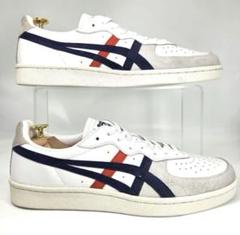 【美品】オニツカタイガー GSM ホワイト ブラック レザー スエード ガム Onitsuka Tiger GSM CREAM/BLACK 1183A353