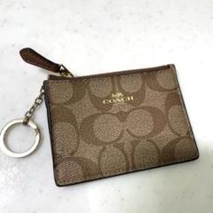 ✨新品 未使用✨COACH シグネチャー コインケース パッチワーク レザー コーチ コインケース パッチワーク キーリング パイソン ハラコ