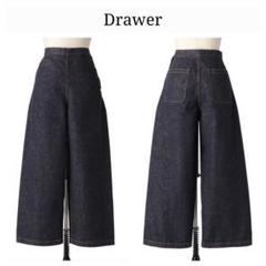Drawer ドゥロワー　パンツ　スラックスパンツ（新品・未使用品） 楽天市場】drawer 中古（カラーネイビー）（パンツ｜ボトムス