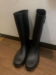 レインブーツ　Lサイズ　ブラック