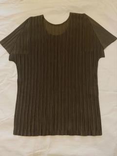 PLEATS PLEASE(プリーツプリーズ) 半袖カットソー サイズ3 L