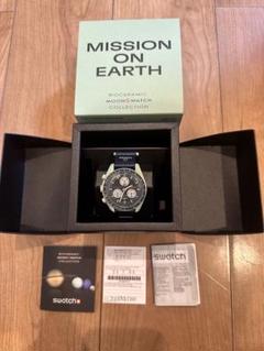【正規品】オメガ×スウォッチ　MISSION ON EARTH スピードマスターのサムネイル