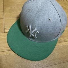 New Era 59FIFTY キャップ グレー/緑 7 3/8 MLBロゴ - メルカリ