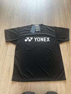 YONEX バドミントン用シャツ S ブラック