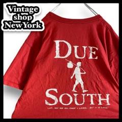 USA輸入　ビッグシルエット　Tシャツ　オーバー　ボックス　赤　ビッグプリント
