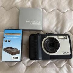 【美品】リコー RICOH G800P 防水•防塵 コンデジ リコー 【新品バッテリー付】RICOH G800P 改ざん防止 デジタル
