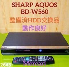 SHARP AQUOSブルーレイ BD-W560 HDD交換 第2 - メルカリ