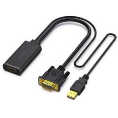 BENFEI VGA - HDMIアダプター VGA 入力 - HDMI 出力