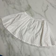 knitplanner♡ハート柄うさぎ刺繍チュールスカート♡130