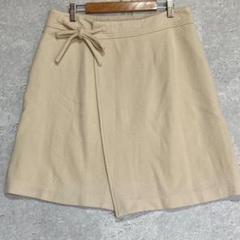 【Eddie Bauer】エディーバウアー（P8）ラップスカート＊ウエスト紐