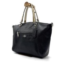 COACH 【COACH】コーチ トートバッグ ハンドバッグ パイソン柄