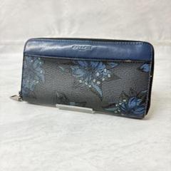新品未使用タグ付 コーチ シグネチャーデニム×レザー 長財布 ネイビー×ホワイト タビー ウォレット・シグネチャー デニム（財布）｜COACH