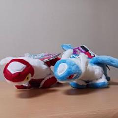ラティオス＆ラティアス　キミにきめたポケモンゲットぬいぐるみ