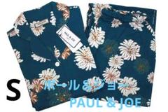 【新品】ポール＆ジョーPAUL&JOE　 春夏物水彩デイジー柄パジャマ（M） 新品】ポール＆ジョーPAUL&JOE 春夏物水彩デイジー柄パジャマ（M