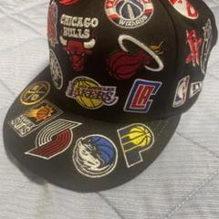 NEW ERA NBA ロゴ刺繍キャップ フリーサイズ
