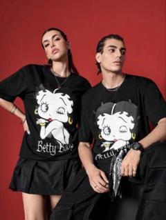 Betty Boop Tシャツ オーバーサイズ 新品未着用 M