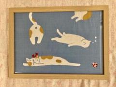 【ハンドメイド】ファブリック アートフレ ーム ✿ クタneko Bのサムネイル