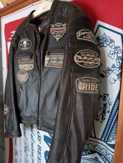 DEGNER CLASSIC BRAND レザーライダースジャケット XL Yahoo!オークション -「degner デグナー レザージャケット」の
