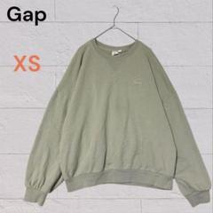 Gap ギャップ 長袖 トレーナー XS スウェット ワンポイント カジュアル