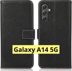 ⭐️Galaxy A14 5G ケース 手帳型 ギャラクシー 財布型　レザー