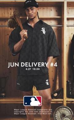 LÝFT × MLB メジャーリーグ　上下セットアップ　限定コラボ　新品　リフト