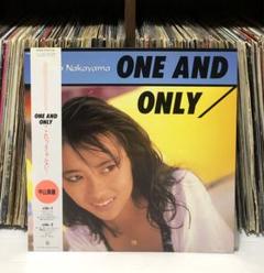 中山美穂 - ONE AND ONLY 帯付き LP 久保田利伸/ 小室哲哉